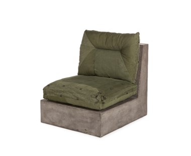 Concrete Chair - Armless